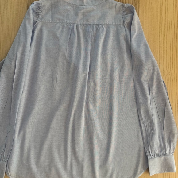 LOFT Blue Blouse - Picture 5 of 6